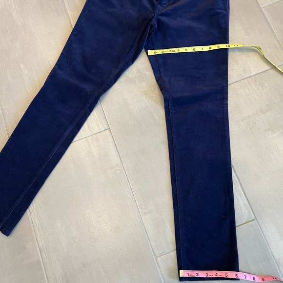 Jessica Simpson Navy Blue Corduroy Pants Size 30 - Picture 10 of 11